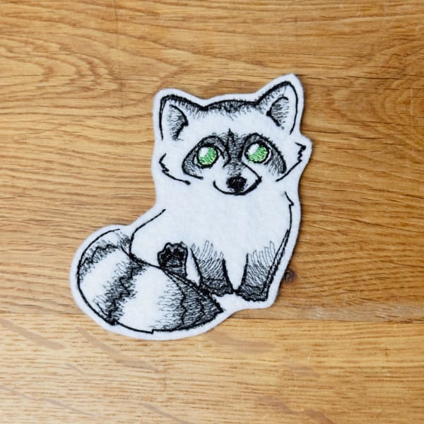 Patch: Süßer Waschbär