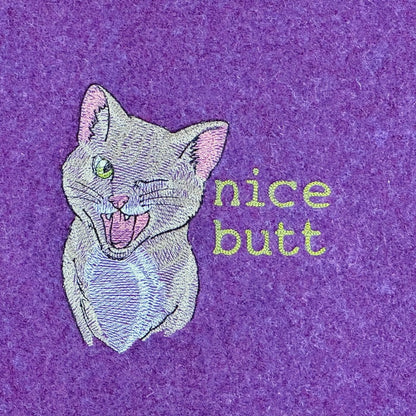 Sitzunterlage Katze - Nice Butt