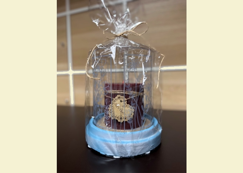 Windglas fertig verpackt